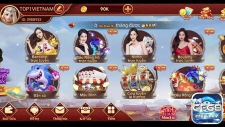 Chơi game nhận thưởng đầy hấp dẫn, kiếm tiền khủng tại CF68