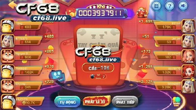 Cách chơi game bom bom CF68 chi tiết- luật chơi, chế độ chơi