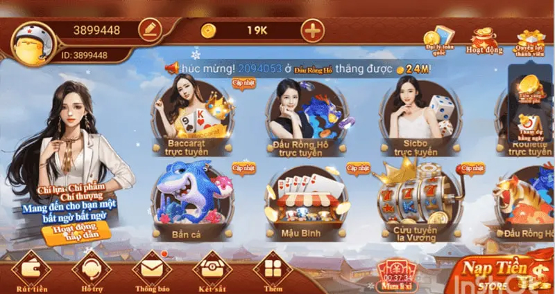 Thế giới game tại CF68 vin đa dạng và phong phú