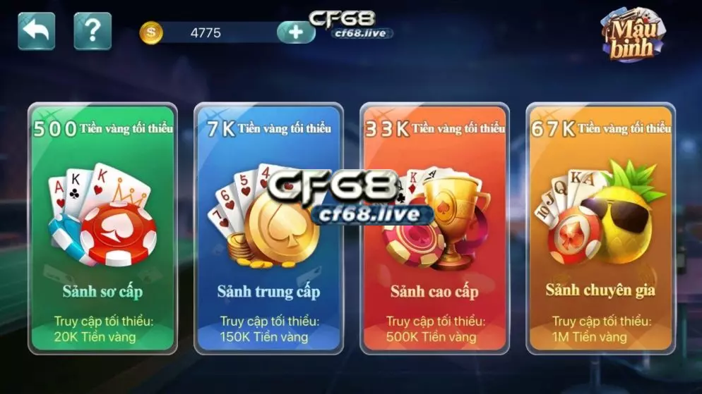 Game binh xập xám tạo cf68