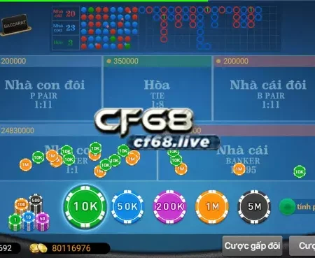 Tải cf68 apk – Chơi game hay, nhận thưởng khủng HOT 2022