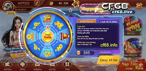 Tham gia giải trí tại cf68