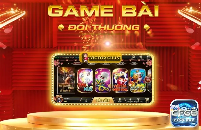 Kho game đồ sộ với nhiều trò chơi thú vị và giải thưởng cao