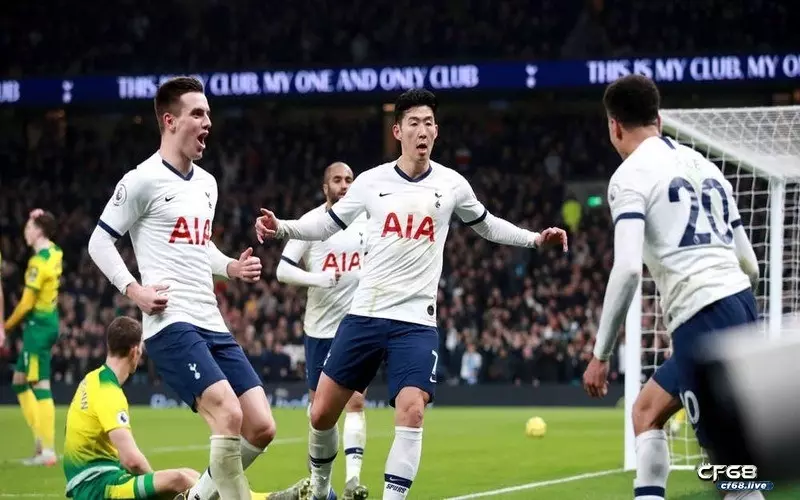 Tottenham trong lượt trận giải Ngoại hạng Anh