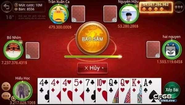 Game bài tấn là một trong những trò chơi phổ biến