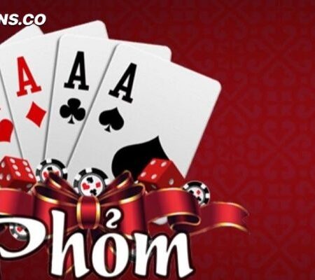 Choi game đánh bài phỏm 9 lá siêu dễ dàng tại Cf68