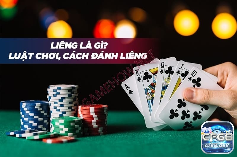 Gemdanh bai lieng sử dụng bộ bài tây 52 lá thông dụng