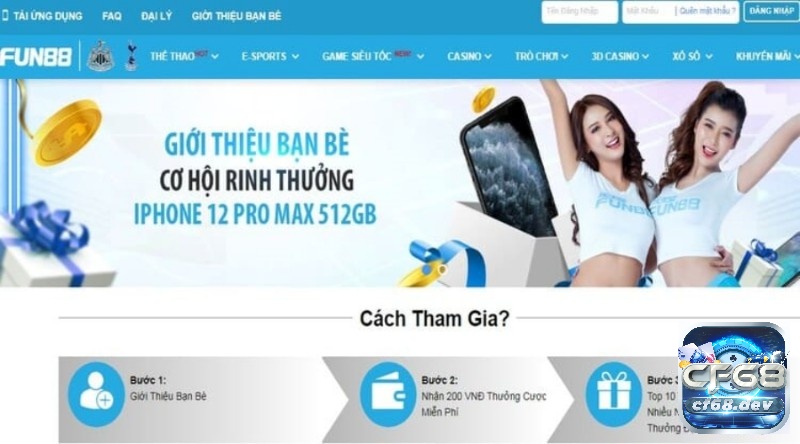 Fun88 vi mang đến cho cược thủ nhiều chương trình khuyến mãi