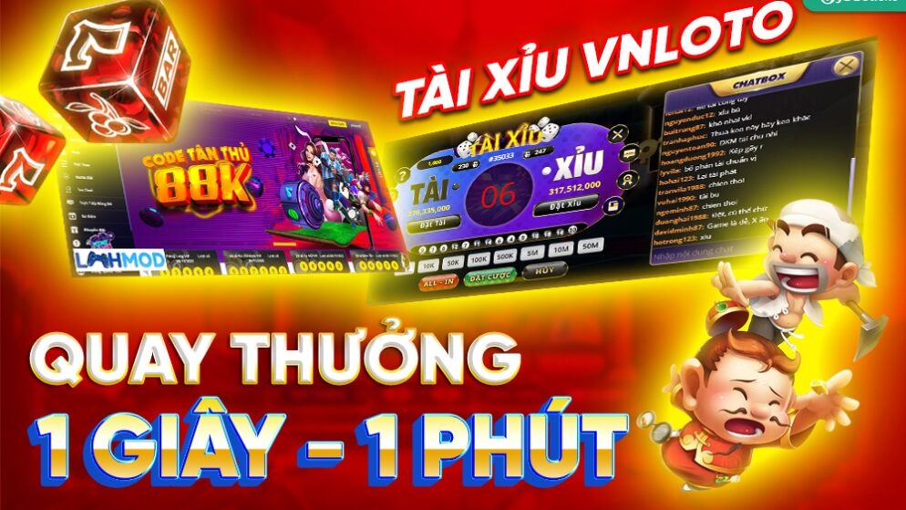 Trò chơi tài xỉu vnloto – Địa chỉ cá cược hot nhất 2023