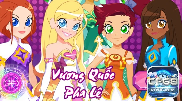 Game với hình ảnh Vương Quốc Pha Lê màu sắc tươi sáng