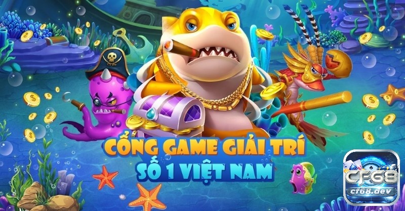 Tham gia chơi game ban cá online tại CF68