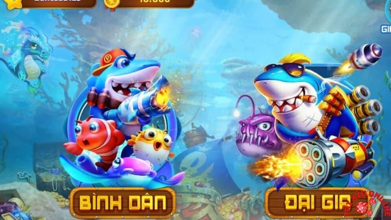 Game bắn cá online hấp dẫn, đổi thưởng cực đã tại CF68.DEV