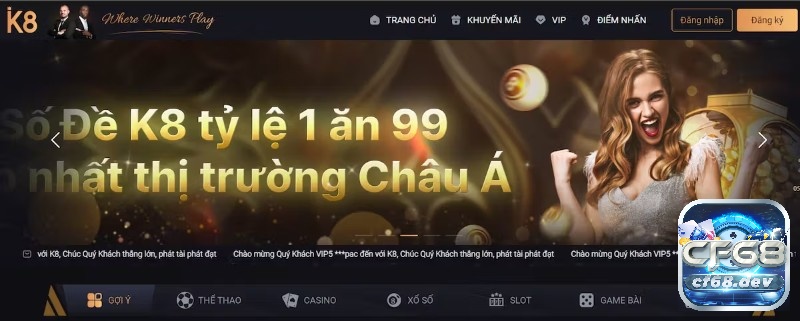 Nền tảng Giai tri k8 Viet Nam - chất lượng - chuyên nghiệp - uy tín