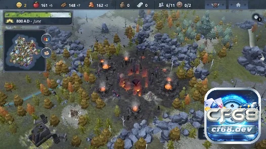 Gameplay của Northgard xoay quanh thể loại chiến thuật