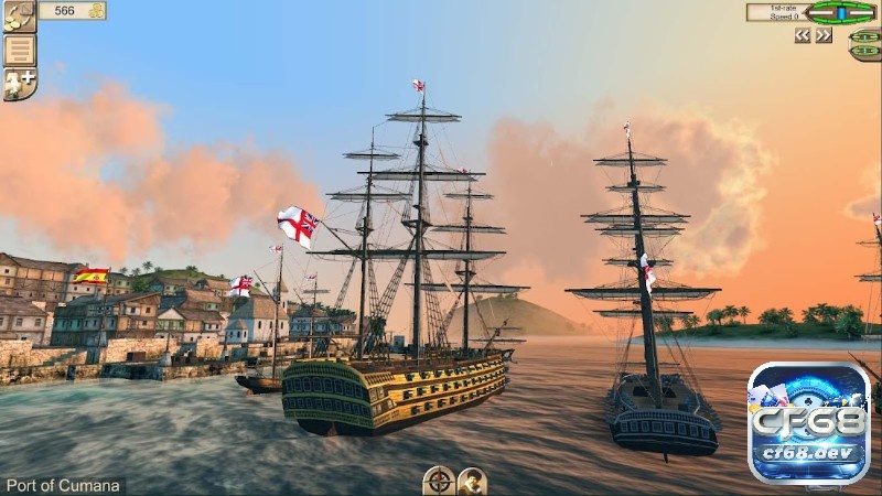 Game The Pirate: Caribbean Hunt có đồ họa sống động và đẹp mắt