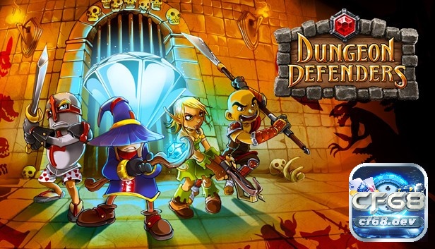 Đồ họa game Dungeon Defenders khá ấn tượng