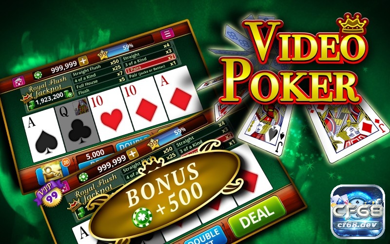 Video Poker có cách chơi đơn giản và hấp dẫn cho người chơi.