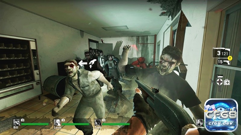 Game Left 4 Dead - một tựa game kinh dị và sinh tồn đáng chơi