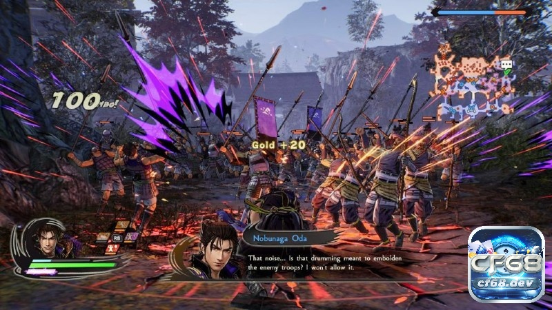 Trong game Samurai Warriors 5 bạn sẽ đối mặt với vô số kẻ thù mạnh mẽ