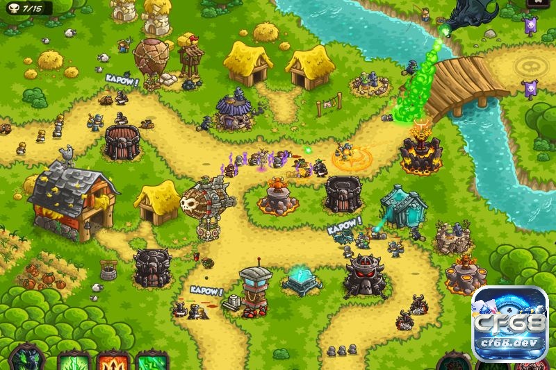 Kingdom Rush có lối chơi lôi cuốn và đồ họa dễ thương