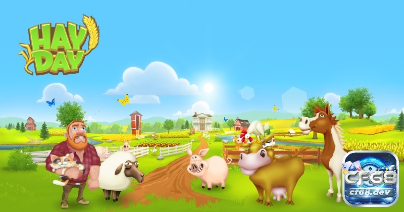 Hay Day ấn tượng với đồ họa tươi sáng