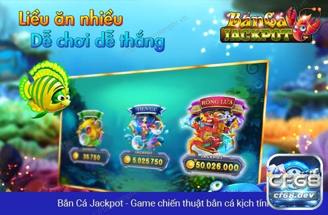 Bắn Cá Jackpot mang đến phần thưởng cực kỳ hấp dẫn cho người chơi.