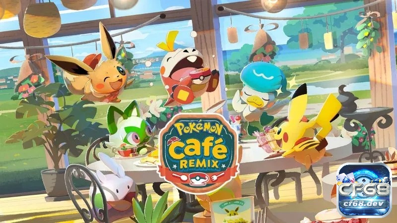 Pokemon Cafe ReMix - top game pokemon mobile dễ thương và thư giãn dành cho người yêu thích sáng tạo.